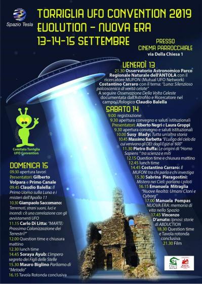 TORRIGLIA UFO CONVENTION 2019
